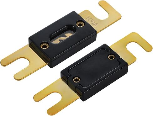 100A ANL FUSE 100 AMP Inline Blade Fuses 32V لـ CAR Audio Unverter Automotive Stereo (حزمة من 3 أجزاء) in Kuwait