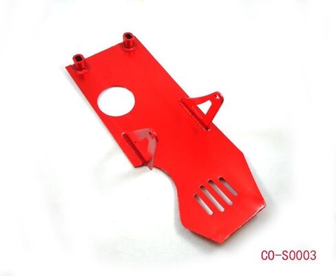 لوحة Skid Plate Skidplate لـ Honda XR50 CRF50 Z50 XR CRF 50 50CC 70CC 110CC 125CC DIRT PIKE (Silver) in Kuwait