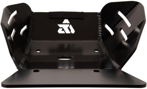 Tusk Aluminum Skid Plate Black for Honda CRF125F (Big Wheel) 2014-2025 in Saudi Arabia