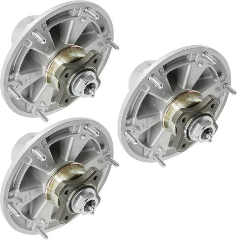 Caltric 3 مجموعة مغزل مع الترباس متوافق مع John Deere Z860A Z910A Z920A TCA20639 TCA17517 in Saudi Arabia