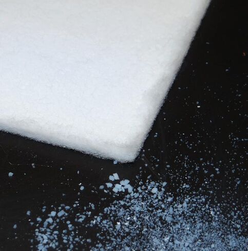 Aspen Aerogels Spaceloft 6mm مسعور السيليكا Airgel عزل حصيرة 57 "× 1 قدم خطية in Kuwait