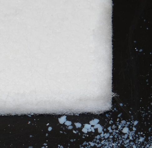 Aspen Aerogels Spaceloft 6mm مسعور السيليكا Airgel عزل حصيرة 57 "× 1 قدم خطية in Kuwait