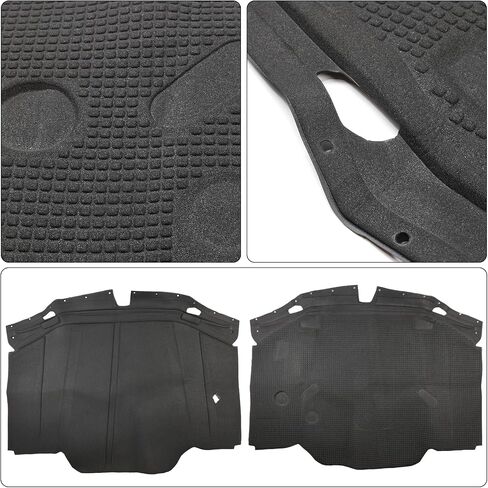 Hood Insulation Pad 1296802025 Replacement for Mercedes Benz 1990-1993 300SL 500SL 600SL/1994-1997 SL320/1994-2001 SL500/1994-2000 SL600/2002 R129 Hood Heat Liner Sound Deadening Heat Shield Mat in Saudi Arabia