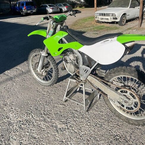 ECOTRIC Replica Plastic kit Compatible With Kawasaki KX125 KX250 1999 2000 2001 2002, Black in Saudi Arabia
