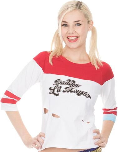 DC Comics womens 3/4 Length Sleeve Shirt in Saudi Arabia
