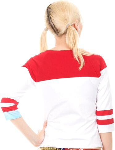 DC Comics womens 3/4 Length Sleeve Shirt in Saudi Arabia