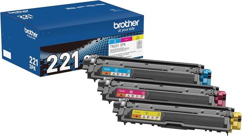 Brother Genuine High Yield Toner Cartridge, TN225M, Replacement Magenta Toner, Page Yield Up To 2,200 Pages, Amazon Dash Replenishment Cartridge, TN225 in Saudi Arabia