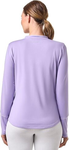 Coolibar UPF 50+ Women's Match Point Long Sleeve Tee - Sun Protective in Saudi Arabia