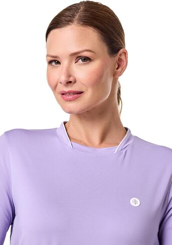 Coolibar UPF 50+ Women's Match Point Long Sleeve Tee - Sun Protective in Saudi Arabia