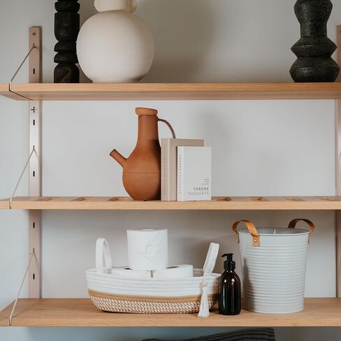 كتب ديكور الحمام الجميلة Kibaga - مجموعة من كتابين عصريين لرفك الحمام - ديكور مراحيض مضحكة وإكسسوارات لإضافة سحر وروح الدعابة إلى مساحتك in Kuwait