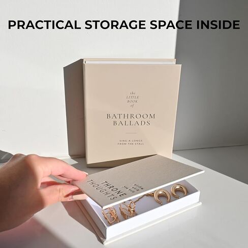 كتب ديكور الحمام الجميلة Kibaga - مجموعة من كتابين عصريين لرفك الحمام - ديكور مراحيض مضحكة وإكسسوارات لإضافة سحر وروح الدعابة إلى مساحتك in Kuwait