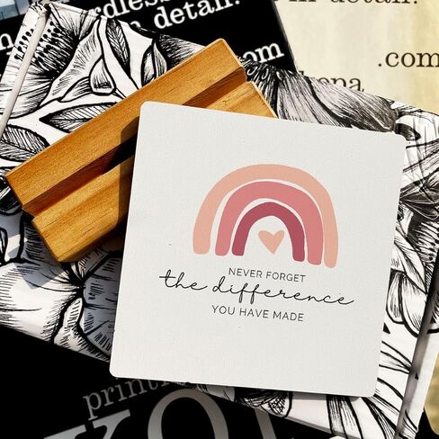 بلد في حقل من الورود، وهي عبارة عن لوحة خشبية على شكل زهرة برية، ديكور مكتبي، ديكور مكتبي تحفيزي ريفي على شكل زهور للمنزل، مقاس 10.16 × 10.16 سم in Kuwait