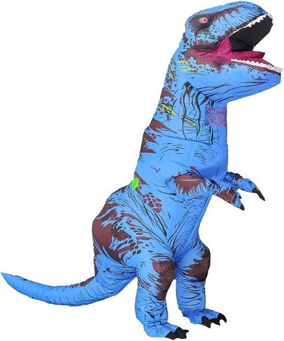 Dinosaur Costume for Adult, Infltable T-rex Costume for Adult, Halloween Party Cosplay Costume Outfit in Saudi Arabia