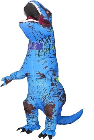 Dinosaur Costume for Adult, Infltable T-rex Costume for Adult, Halloween Party Cosplay Costume Outfit in Saudi Arabia