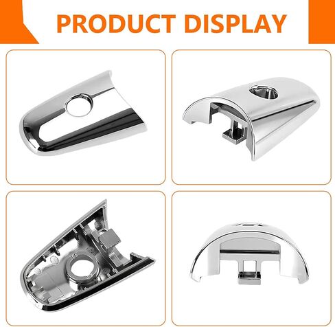 KIMISS Exterior Door Handle Key Hole Trim, 80646‑1BA0A Chrome Left Driver Side Door Handle Cover Cap for QX60 QX70 QX80 EX35 FX35 FX50 QX50 QX56 in Saudi Arabia