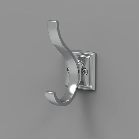 Hickory Hardware H078774BGB Dover Collection Hook 3/4 Inch Center to Center Brushed Golden Brass Finish in Kuwait
