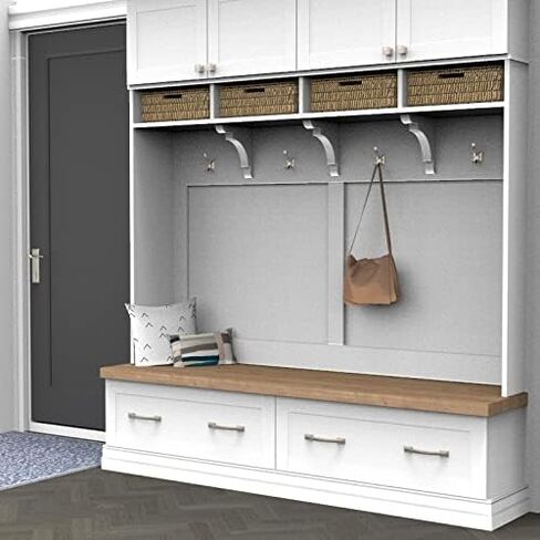 Hickory Hardware H078774BGB Dover Collection Hook 3/4 Inch Center to Center Brushed Golden Brass Finish in Kuwait