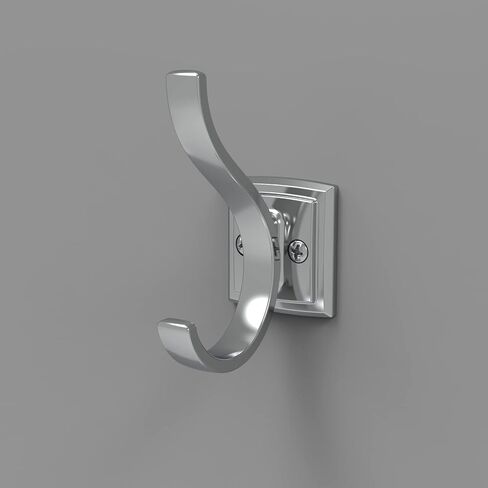 Hickory Hardware H078774BGB Dover Collection Hook 3/4 Inch Center to Center Brushed Golden Brass Finish in Kuwait