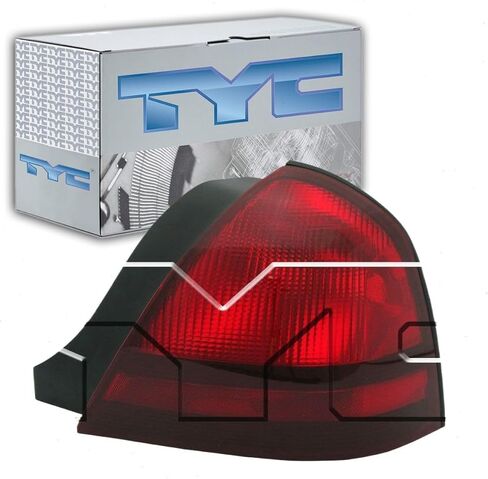 TYC Right Tail Light Lens compatible with Mercury Grand Marquis 2003-2011 in Saudi Arabia