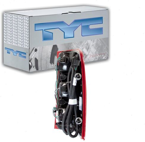 Tyc Left Tail Light Lens متوافق مع GMC Sierra 1500 2012-2013 in Saudi Arabia