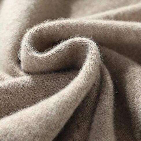 100% Cashmere Turtleneck Men's Pullover Autumn and Winter Soft, Light and Warm Roll-Neck Pullover Knitted Sweater in Saudi Arabia