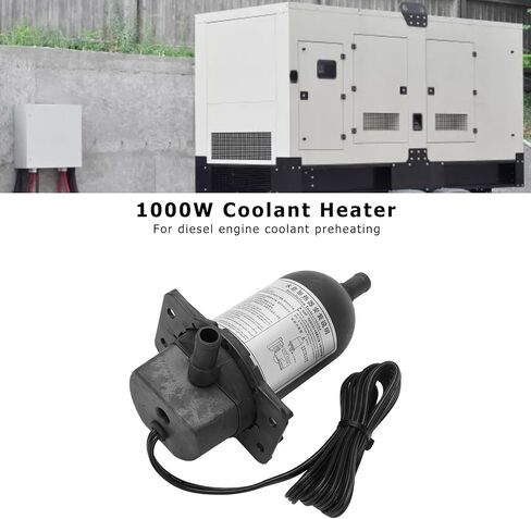 Coolant Heater, Engine Block Heater, 1000W Self Circulation Startup Heater Constant Temperature Device for Generators Trucks(120V) in Saudi Arabia