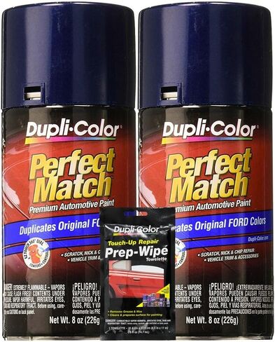 Dupli -Color Blue Pearl Premium Automotive Paint - 8oz. ، حزم مع مسح Prep (3 عناصر) in Saudi Arabia