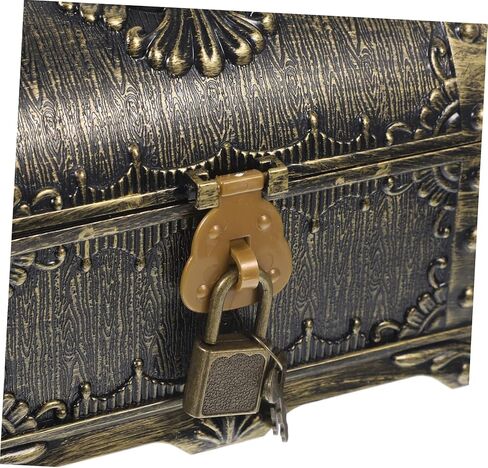 PRETYZOOM Decorative Keepsake Box Retro Jewelry Storage Chest for Trinkets Compact for Desktop Display and Giving for Birthdays and Anniversaries in Saudi Arabia