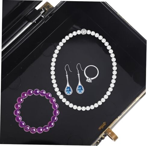 PRETYZOOM Decorative Keepsake Box Retro Jewelry Storage Chest for Trinkets Compact for Desktop Display and Giving for Birthdays and Anniversaries in Saudi Arabia