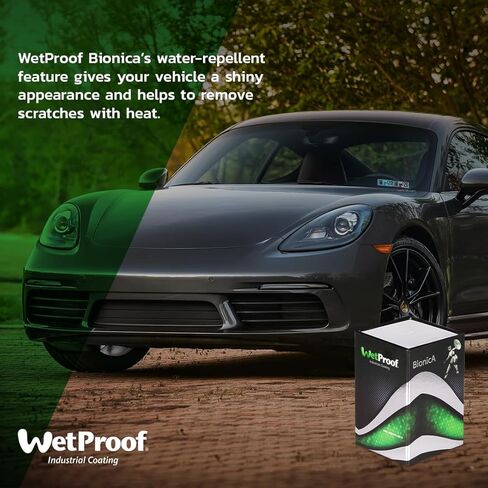 BIONICA Car Wax Nano Ceramic Coating - 50ml - Water Repellent, Scratch Resistance, High Gloss, UV Protection, Easy Application - for All Cars, Bikes, Motorbikes, Motorcycles, SUV's in Saudi Arabia