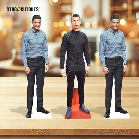 CS1194 PEDRO Pascal Three Pack Shelf Top Cardboard Clutouts 32 سم - مثالية لموضوع الفيلم ، والأحزاب ، وأعياد الميلاد وعشاق ، وأزخرفة الغرفة والأحداث in Saudi Arabia