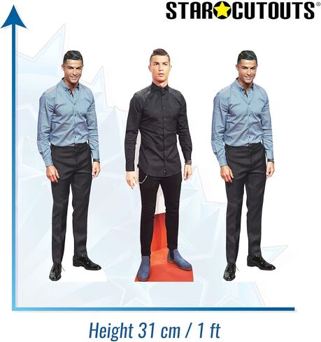 CS1194 PEDRO Pascal Three Pack Shelf Top Cardboard Clutouts 32 سم - مثالية لموضوع الفيلم ، والأحزاب ، وأعياد الميلاد وعشاق ، وأزخرفة الغرفة والأحداث in Saudi Arabia