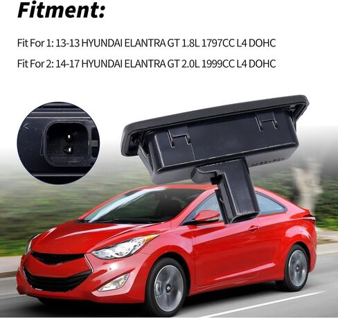 Hisport 81260-A5000 New Trunk Lid Lock Handle زر متوافق مع 2013-2017 Hyundai Elantra GT 1.8L ، 2014-2017 Hyundai Elantra GT 2.0L Hatchback ، 2007-2020 Hyundai i30 acplimation for 81260a5000 in Saudi Arabia