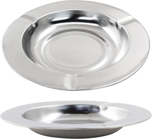 10 أجزاء من سجائر الفولاذ المقاوم للصدأ ، صينية رماد سجائر منفضة السجائر (مربعة) in Kuwait