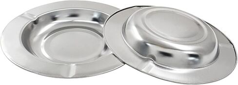 10 أجزاء من سجائر الفولاذ المقاوم للصدأ ، صينية رماد سجائر منفضة السجائر (مربعة) in Kuwait