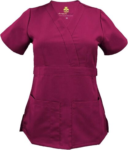 Soft Premium Dock Wrap Professional Workwear Women Top Junior Fit 8115 in Saudi Arabia