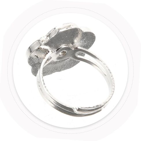 BESPORTBLE Adjustable Mood Changing Flower Ring for Girls Unique Night Glow Adjustable Ring for Birthday Parties and Special Occasions in Saudi Arabia