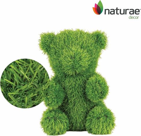 كلب توبياري صناعي من Naturae Decor - توبياري من القطيفة لحديقة العشب الاصطناعي - 19 بوصة in Kuwait