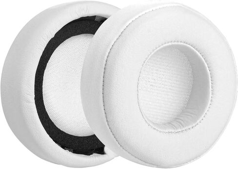 Geekria QuickFit Replacement Ear Pads for Monster Beats MIXR Headphones Ear Cushions, Headset Earpads, Ear Cups Cover Repair Parts (Red) in Saudi Arabia