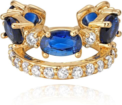 أقراط أذن Wearon للنساء ، أصفاد الأذن غير المثقبة ، 6K مجوهرات مطلية بالذهب Zircon Diamond Arrings Hypoallergenic Jewts for Woman in Kuwait