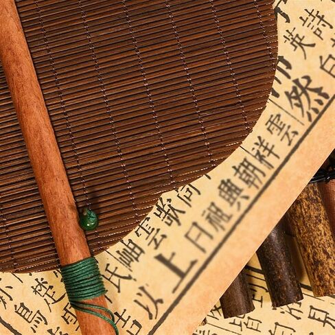 مروحة قابلة للطي للنساء ، يمكن لف مروحة الخصر الكلاسيكية الأنيقة في Redwood Long Classical Fan متنازلًا. in Kuwait