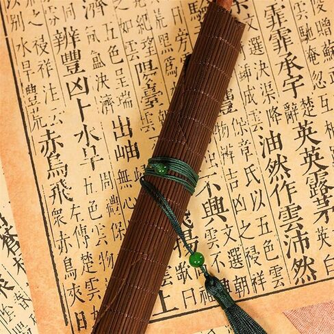 مروحة قابلة للطي للنساء ، يمكن لف مروحة الخصر الكلاسيكية الأنيقة في Redwood Long Classical Fan متنازلًا. in Kuwait