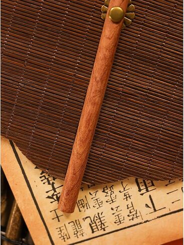 مروحة قابلة للطي للنساء ، يمكن لف مروحة الخصر الكلاسيكية الأنيقة في Redwood Long Classical Fan متنازلًا. in Kuwait