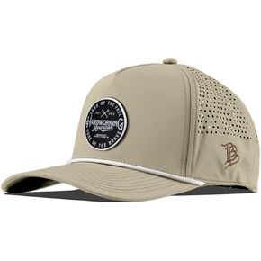 Branded Bills Hardworking PVC Curved 5 Panel Rope, Snapback Closure, Lightweight, Comfortable Baseball Cap in Kuwait