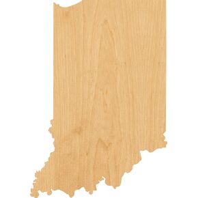 Indiana Laser Cut Out Wood Shape Craft Supply - 2" in Kuwait