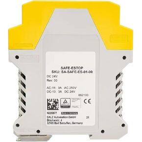 ترحيل السلامة Salz Safe-Estop DC24V +/- 10 ٪ 220V 3 جهات اتصال السلامة غير الولادة in Saudi Arabia