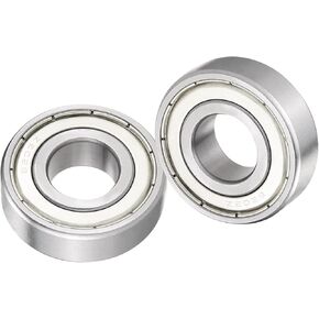 1 قطعة 6004Z محامل كروية ذات أخدود عميق - [20 مم × 42 مم × 12 مم] كرات فولاذية من الكروم للمحركات وصناديق التروس لأداة الآلة، درع واحد in Kuwait