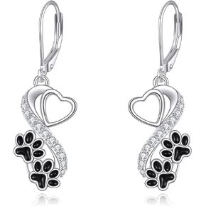 Bee Earrings Sterling Silver Hoop Earrings Bee Dangle Earrings Jewelry Mothers Day Birthday Gifts for Women Girlfriend in Kuwait