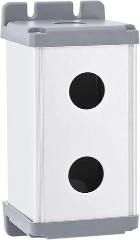 1Pcs 16mm 19mm 22mm Waterproof Aluminium Push Button Switch Box for Metal Buttons Industrial Control Equipment 1 2 3 4 5 6 Hole(Brown,16mm) in Saudi Arabia