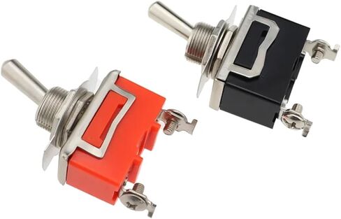 1/5pcs/set 250v 15a تبديل التبديل spst 2pin قارب السيارة الثقيلة على/قبالة مفتاح تبديل الروك مع محطات مقاومة للماء (غطاء مقاوم للماء ، 5pcs) in Saudi Arabia